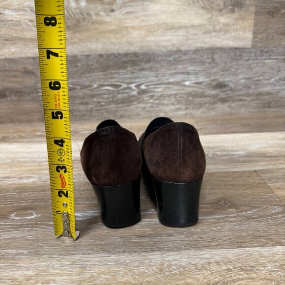 Munro American Women's Brown Suede Block Heel Size 6 - Picture 3 of 6